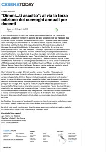 Copia di Dimmi...ti ascolto. Al via la terza edizione dei convegni annuali per docenti