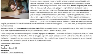 disturbi visione e postura